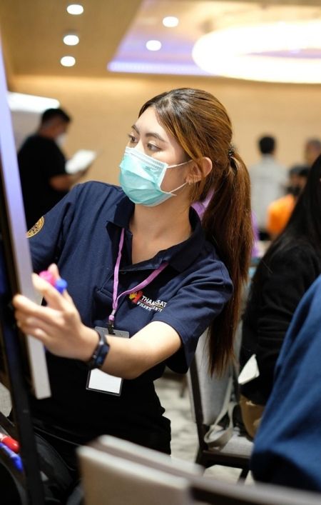 ตัวแทนศูนย์อาสาฯมธ.ร่วมการประชุมในสมัชชาสุขภาพแห่งชาติ ครั้งที่ 15 