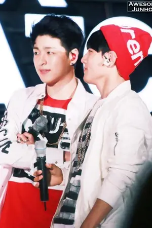 ปกนิยาย [Fic iKON] เมะน่ารัก VS เคะแอ๊บแมน (DonghyukxJunhoe)