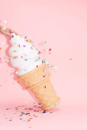 ปกนิยาย ICE CREAM #ไอติมชบ