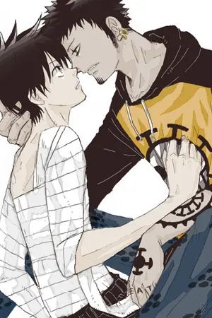 ปกนิยาย [one piece]someone to something(law x luffy)