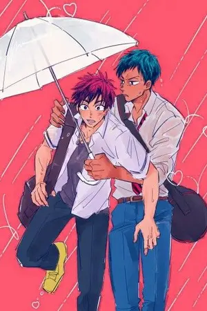 ปกนิยาย [Fic Kuroko No Basket] [AoKaga] Rain Again