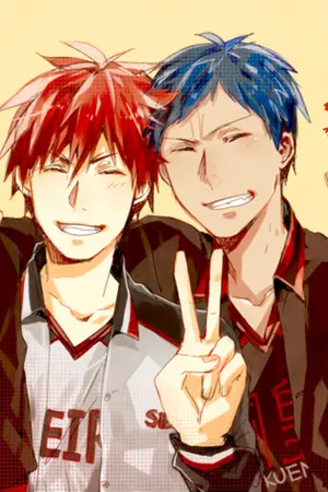 ปกนิยาย [KnB Fic] เรื่องของ....[AoKaga]