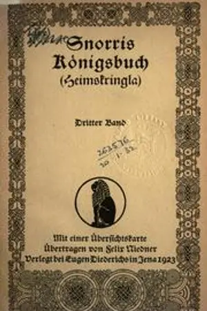 ปกนิยาย แปล Heimskringla