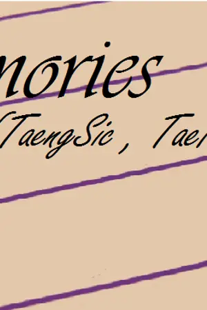 ปกนิยาย [Taeny,TaengSic] Last Memories