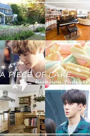 ปกนิยาย (exo) A piece of cake ❀ hunhan thaiversion.