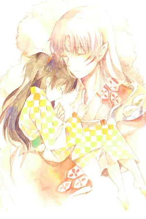 ปกนิยาย Fic Inuyasha (SesshomaruxRin) ตำนานรักจิ้งจอกเงิน