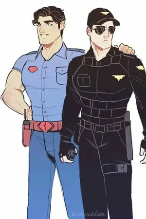 ปกนิยาย Superbat AU Detroit Become Human