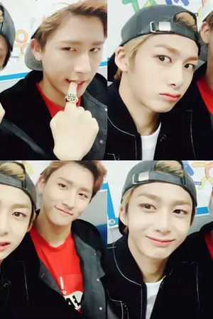 ปกนิยาย [MONSTA X] นักเรียนแลกเปลี่ยน HYUNGWON x I.M.