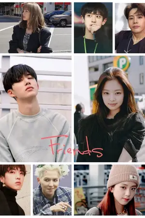 ปกนิยาย Friends รหัสรัก ดนตรีร็อค [จบ] Ikon x Blackpink x Winner x Got7 x EXO