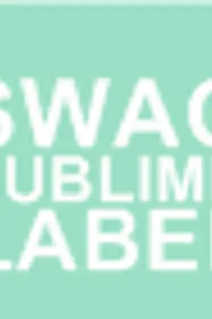 ปกนิยาย SWAG.SUBLIME ( LABELϟ )