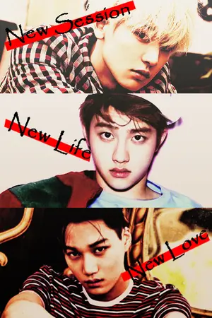 ปกนิยาย [fic exo]New session