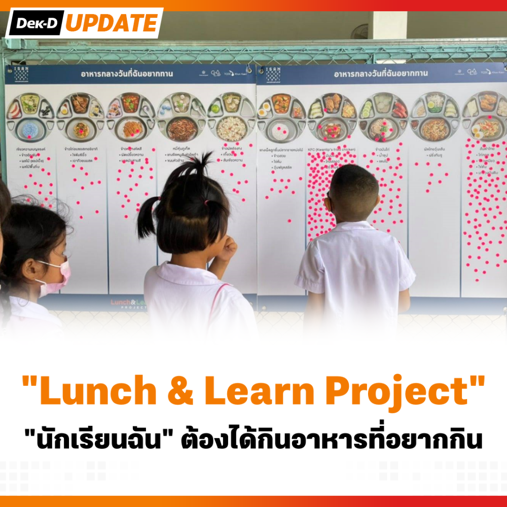 ไอเดียน่ารักของ Lunch & Learn Project ที่ให้เด็กๆ โหวตเลือกอาหารกลางวัน ...