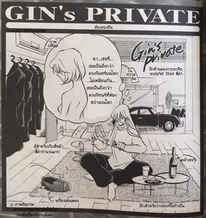นิยาย [Doujinshi] Detective Conan > ลำดับตอนที่ 5 Gin's PRIVATE