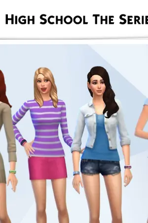 ปกนิยาย High School The Series
