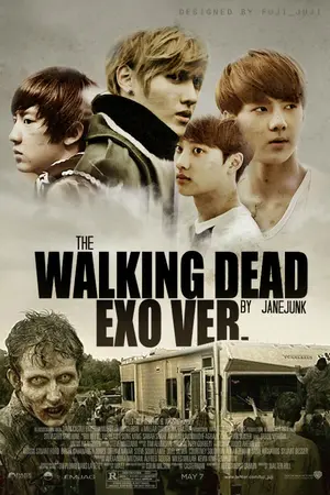 ปกนิยาย The Walking Dead EXO ver.