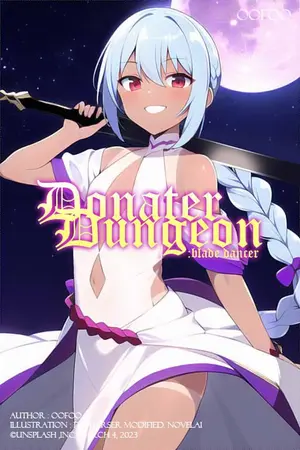 ปกนิยาย Donater Dungeon : Blade Dancer ปกรณัมระบำดาบ
