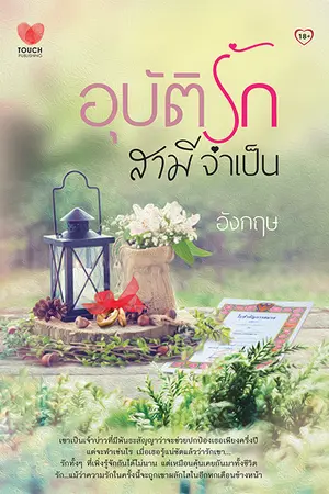ปกนิยาย อุบัติรักสามีจำเป็น (ตีพิมพ์กับสำนักพิมพ์ทัช)