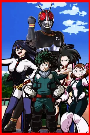 ปกนิยาย [MHA/Kamen Rider Black] ผมไม่ใช่ฮีโร่