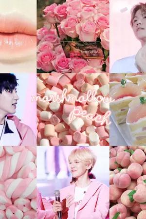 ปกนิยาย marshmallow peach #นุ่มนิ่มชานแบค ☁ chanbaek | exo