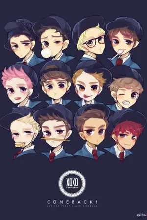 ปกนิยาย [FIC EXO] LOVE HIGHSCHOOL  เกรียนสุดติ่ง ให้ปิ๊งรัก