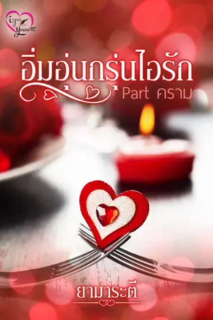 ปกนิยาย อิ่มอุ่น กรุ่นไอรัก (PART คราม)
