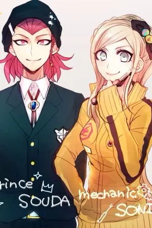 ปกนิยาย Fic Danganronpa Prince Soda and Mechanic Sonia