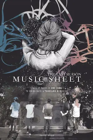 ปกนิยาย Music Sheet One Direction The Last Season