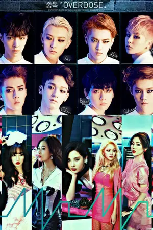 ปกนิยาย (EXO SNSD Ft Got7] The Wolf&Vampire