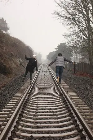 ปกนิยาย เส้นขนาน