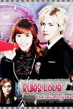 ปกนิยาย Rules Love ยัยตัวดีเเหกกฎใจนายเจ้าระเบียบ