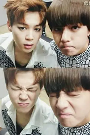 ปกนิยาย fic bts {V x Jimin} ft.bangtan let me know