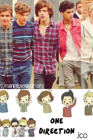 ปกนิยาย [1Direction]:Dark love with Fake's girl