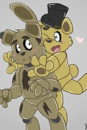 ปกนิยาย FNAF (Fic) Gold's story เรื่องราวน่ารักๆของคู่กัดสีทอง