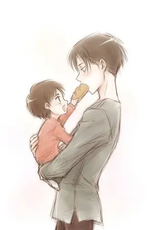 ปกนิยาย Moonless Night [SNKfanfic(Levi x Eren)]