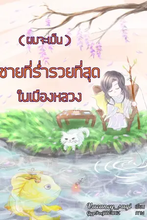 ปกนิยาย (ผมจะเป็น)ชายที่ร่ำรวยที่สุดในเมืองหลวง!