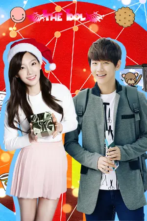 ปกนิยาย The Idoi รักวุ่นวายยัยไอดอลแสนสวยกับนายไอดอลหน้าหวาน