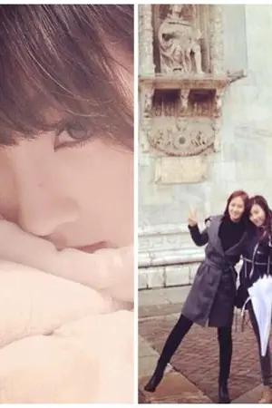 ปกนิยาย อิงจากเรื่องจริง ตอนที่ทิฟฟานี่กับยูริไปถ่ายแบบที่มิลาน ประเทศอิตาลี