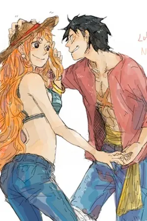 ปกนิยาย [One piece] Luffy x Nami "รู้ว่ารักเมื่อจะเสียเธอไป"