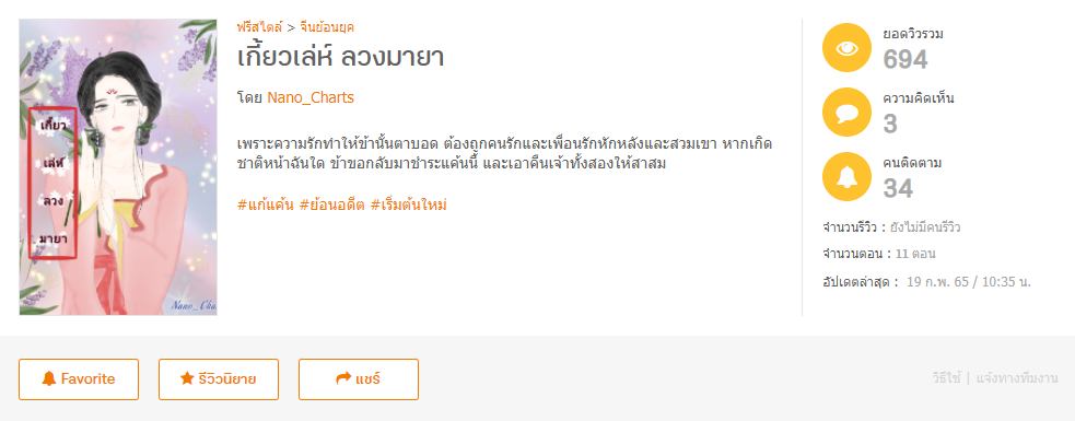 เกี้ยวเล่ห์ ลวงมายา  โดย Nano_Charts