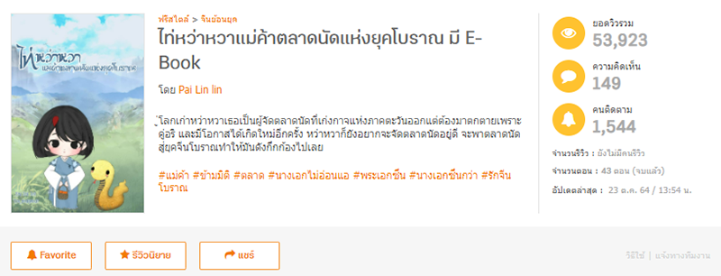 ไท่หว่าหวาแม่ค้าตลาดนัดแห่งยุคโบราณ โดย Pai Lin lin