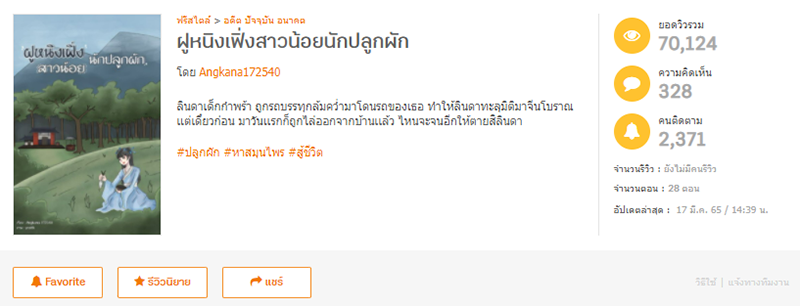 ฝูหนิงเฟิ่งสาวน้อยนักปลูกผัก โดย Angkana172540