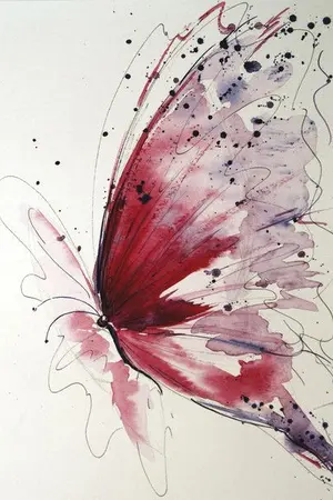 ปกนิยาย ผีเสื้อสีรุ้ง