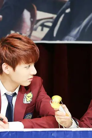 ปกนิยาย I'(am) here  พี่เตี้ยคนแมน Kookmin