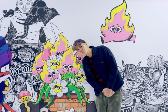 THE JUM-ณภัทร จงจิตตโพธา ศิลปินแนวป๊อปอาร์ตที่เจ้าของคาแร็คเตอร์ “FIRE FRIEND” 