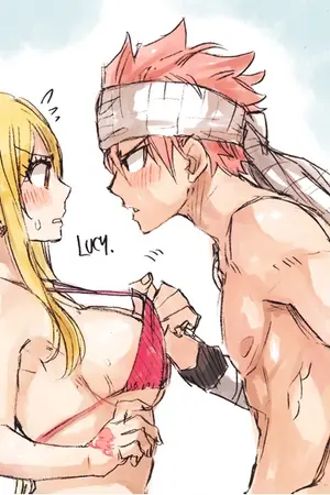 ปกนิยาย [Fic Fairy Tail] Natsu & Lucy  รักก็บอก