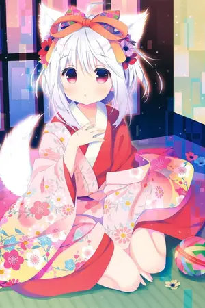 ปกนิยาย จิ้งจอกสองพี่น้องกับการผจญภัยในต่างโลก!