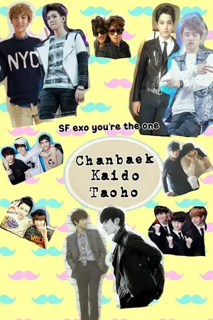 ปกนิยาย SF  exo you're the one : chanbaek kaido taoho