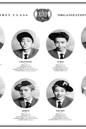 ปกนิยาย Fic exo : when i'm in school