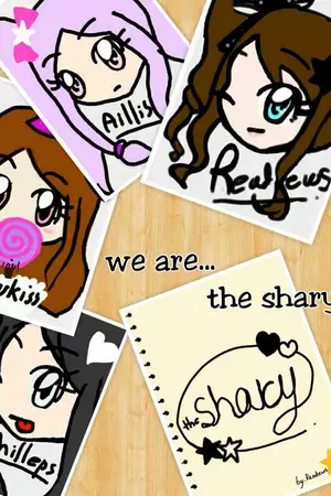 ปกนิยาย The shary diary บันทึกไม่ลับฉบับสี่สาวสุดรั่ว