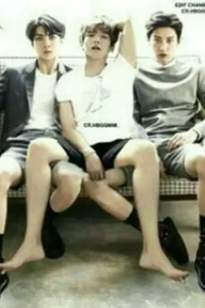 ปกนิยาย ผมกับพี่เราเป็นอะไรกัน....<ชานแบค><EXO>